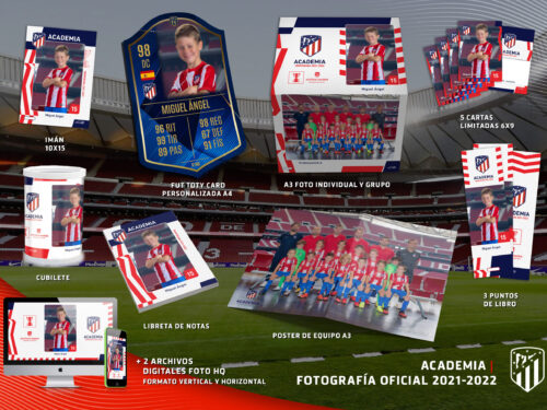 Pack Oficial Atlético de Madrid 2021/2022