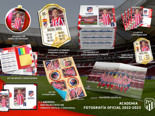 Pack Oficial Atlético de Madrid 2022/2023
