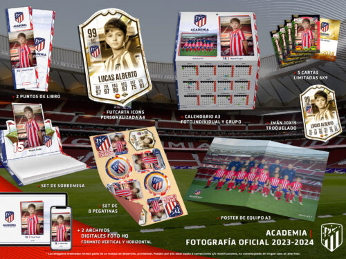 Pack Oficial Atlético de Madrid 2023/2024