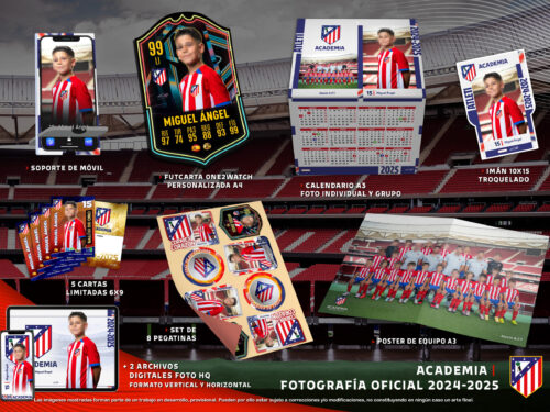 Pack Oficial Atlético de Madrid 2024/2025