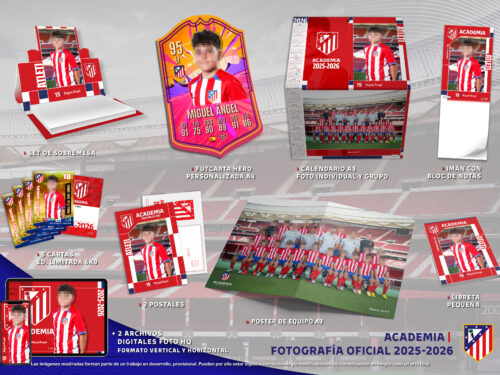 Pack Oficial Atlético de Madrid 2025/2026